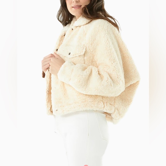 Free People We The Free Teddy Swing Oversized jacket. Size XS - Picture 2 of 7